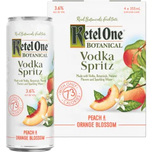 Ketel One Botanical Peach & Orange Blossom 4x355 ml