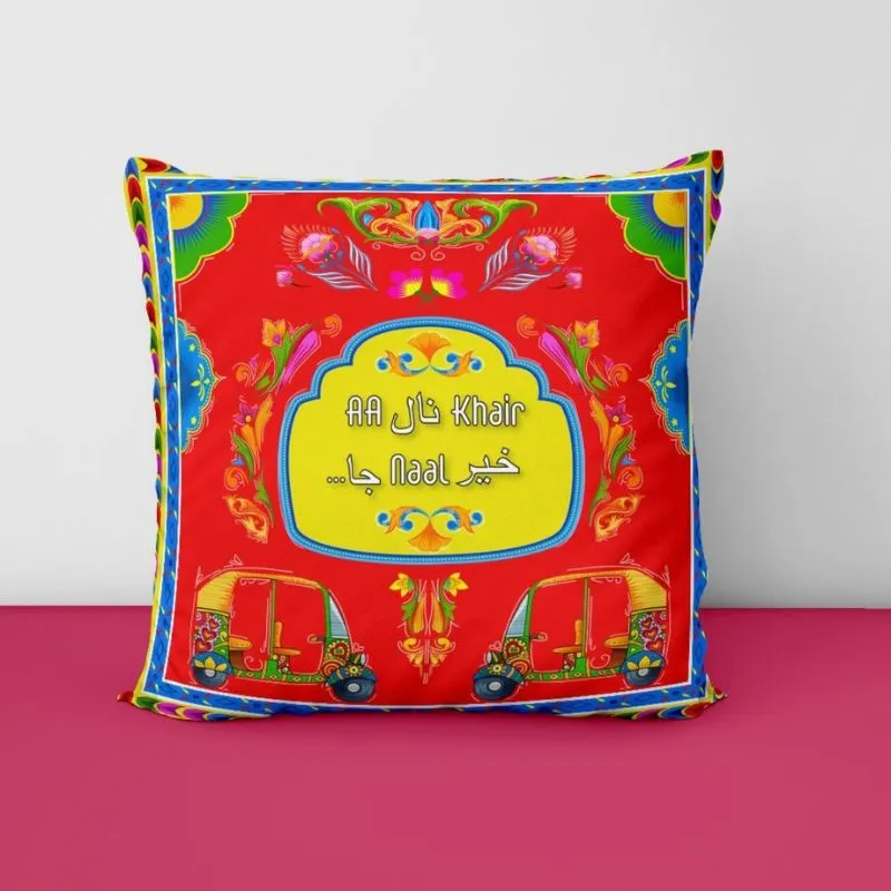 Khair Naal A Cushion Cover