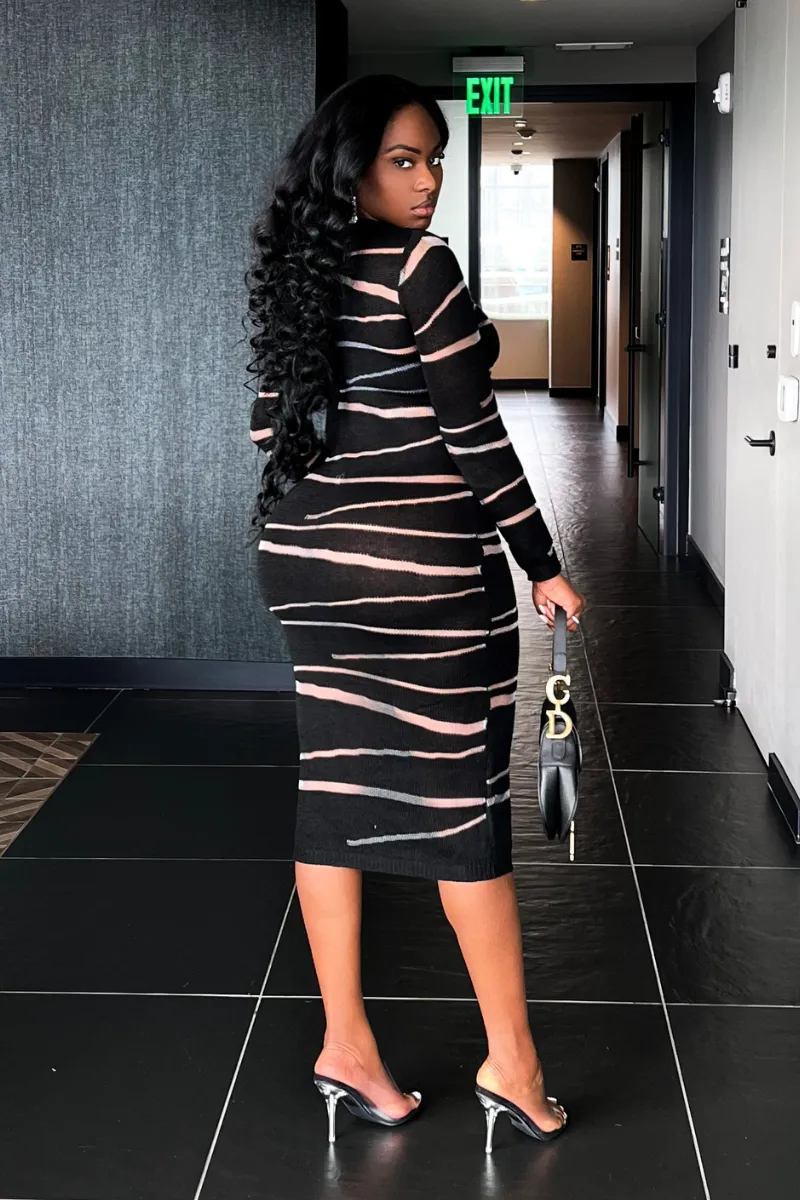 KHLOE EXCLUSIVE MIDI | DRESS