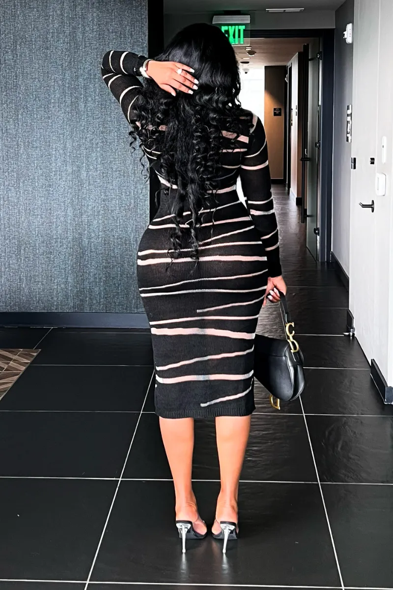 KHLOE EXCLUSIVE MIDI | DRESS