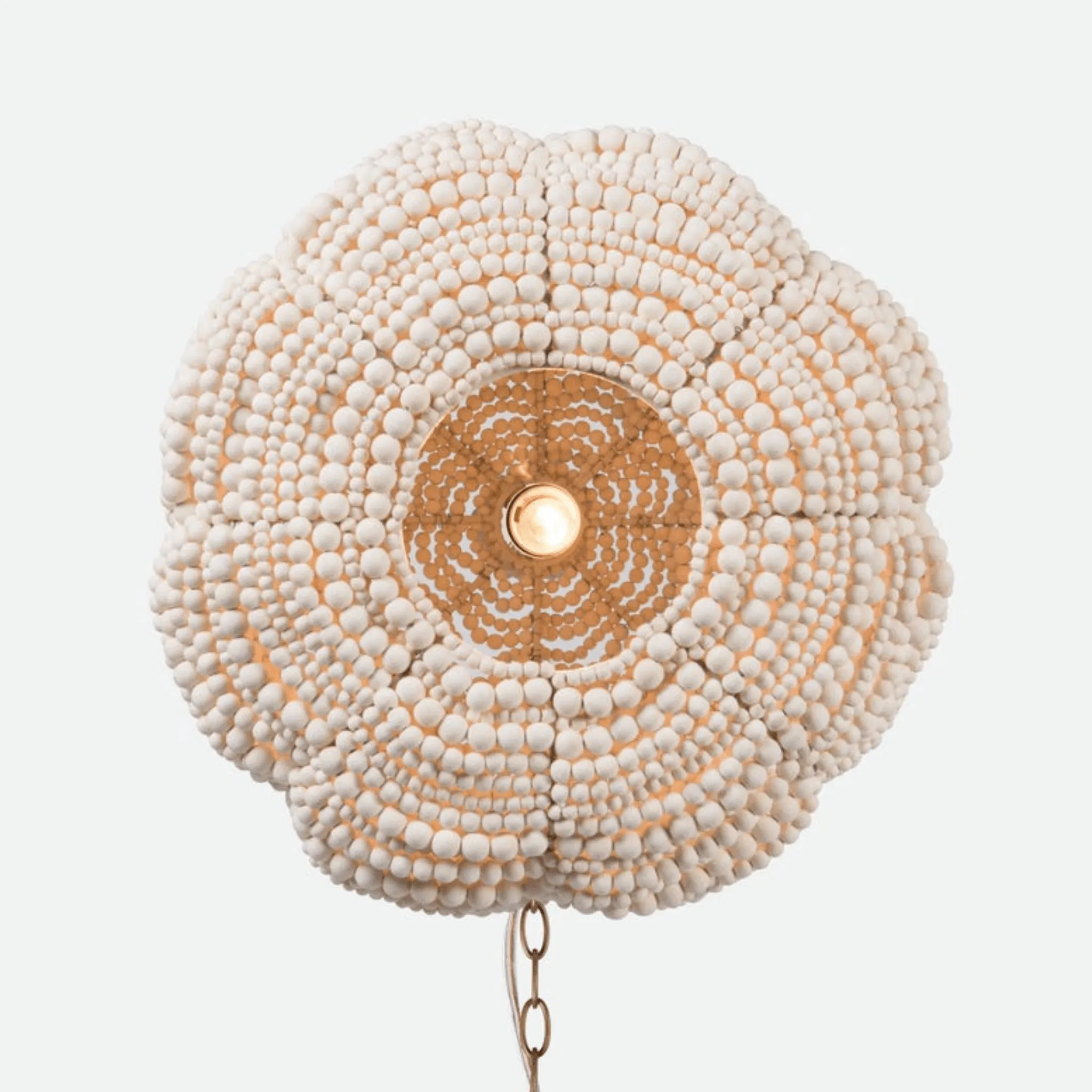 Kiara Wood Bead Pendant