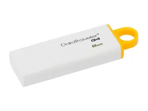 Kingston Dtig4/8 Gb 8 Gb Memoria Usb3.0 Blanco/Amarilo
