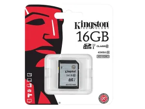 Kingston Sd10 Vg2 Memoria Sdhc/Sdxc Clase 10, 16 Gb