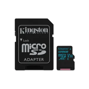 Kingston Sdcg2/128 Gb Memoria Micro Sdhc90 R 45 W Clase 10 V30 128 Gb