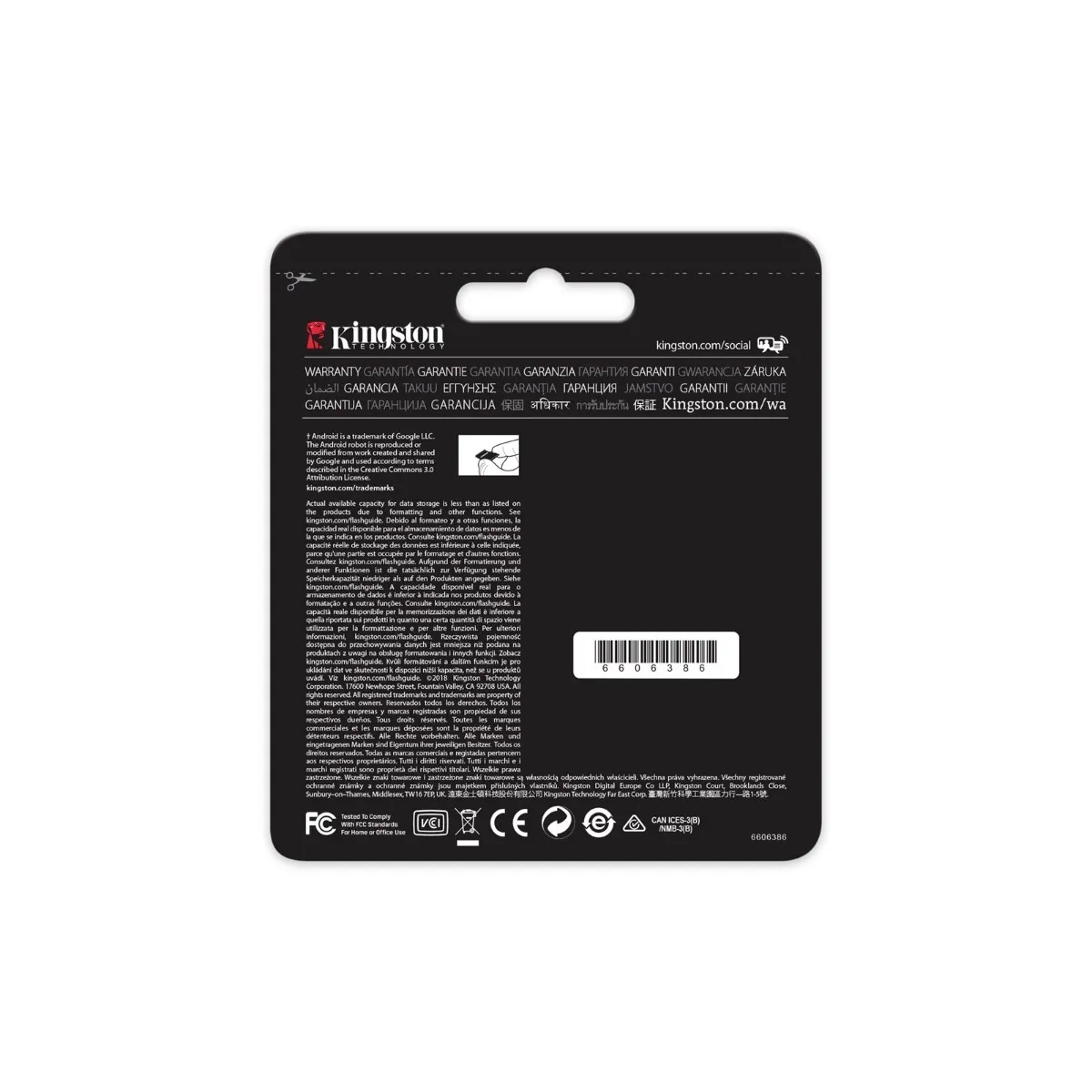 Kingston Sdcg2/128 Gb Memoria Micro Sdhc90 R 45 W Clase 10 V30 128 Gb