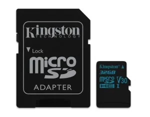 Kingston Sdcg2/32 Gb Memoria Micro Sdhc90 R 45 W Clase 10 V30 32 Gb