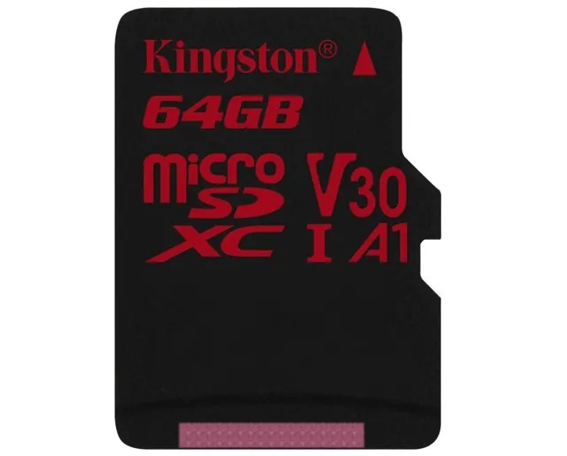 Kingston Sdcr/64 Gb Memoria Micro Sdhc100 R 80 W Clase10 V30 64 Gb