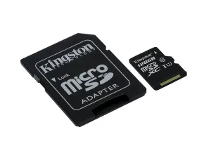 Kingston Sdcx10/128 Gb, Memoria Micro Sdxc Clase 10 De 128 Gb
