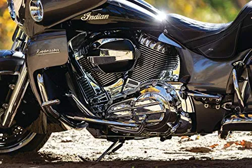 Kuryakyn 5642 Motorcycle Accent Accessory: Starter End Cover for 2014-19 Indian Motorcycles, Chrome