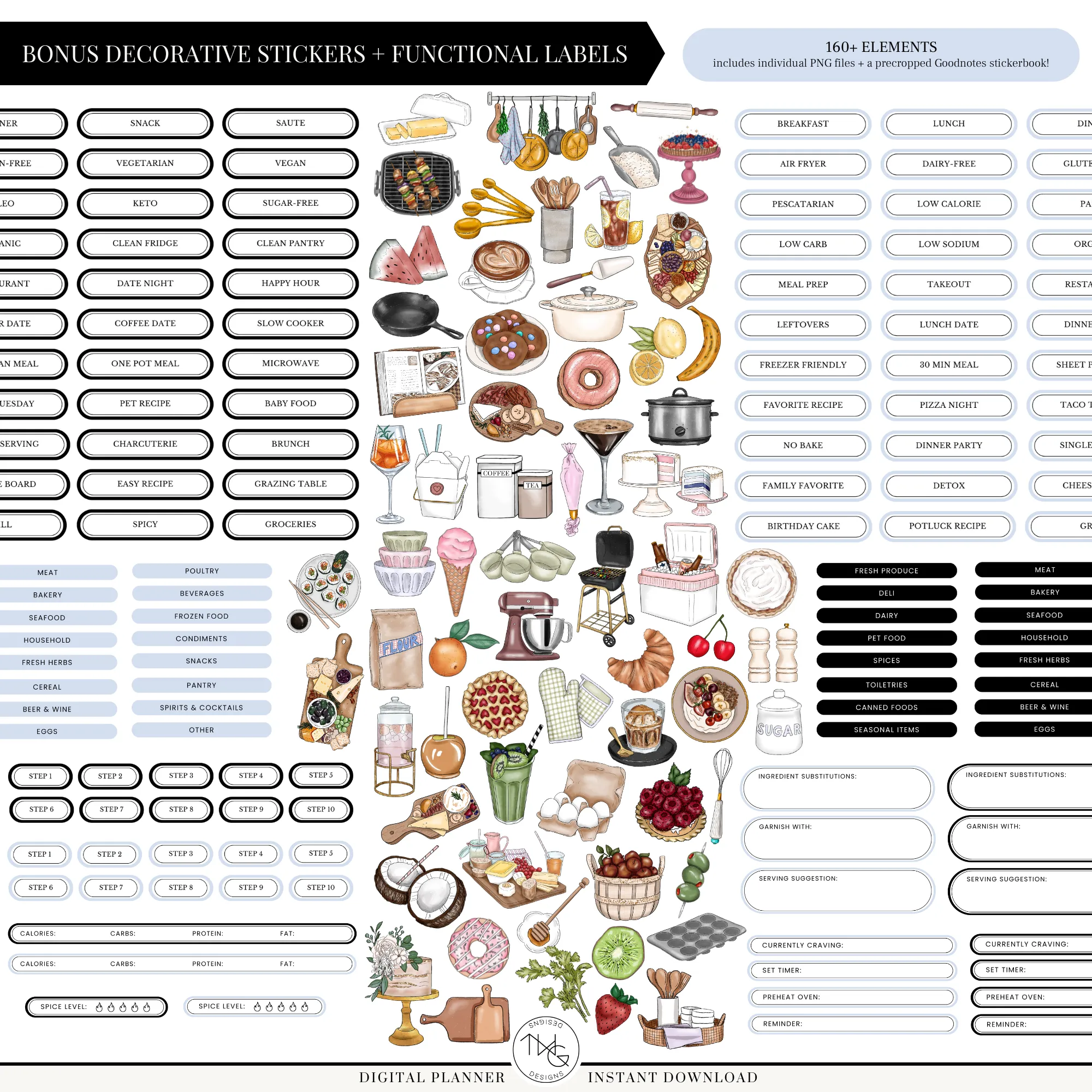 La Cocina Recipe Book & Meal Planner