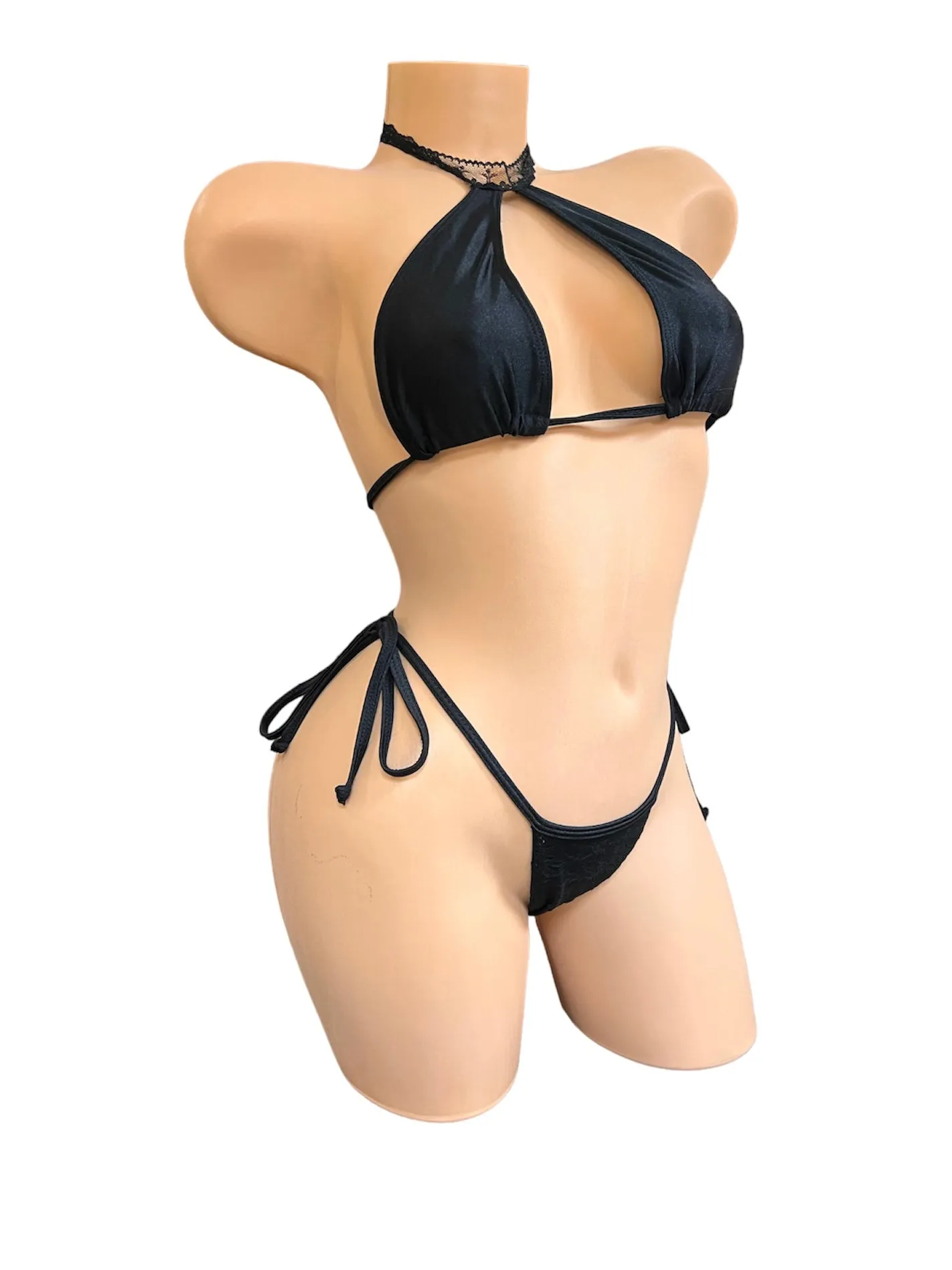LACE NECK 2PC