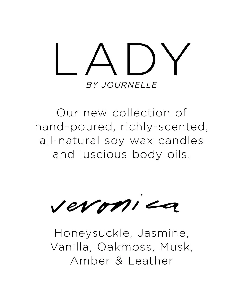 LADY x Veronica Body Oil