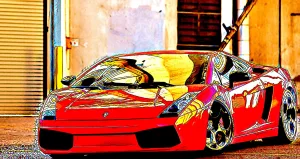 Lambo Digital Poster - 9