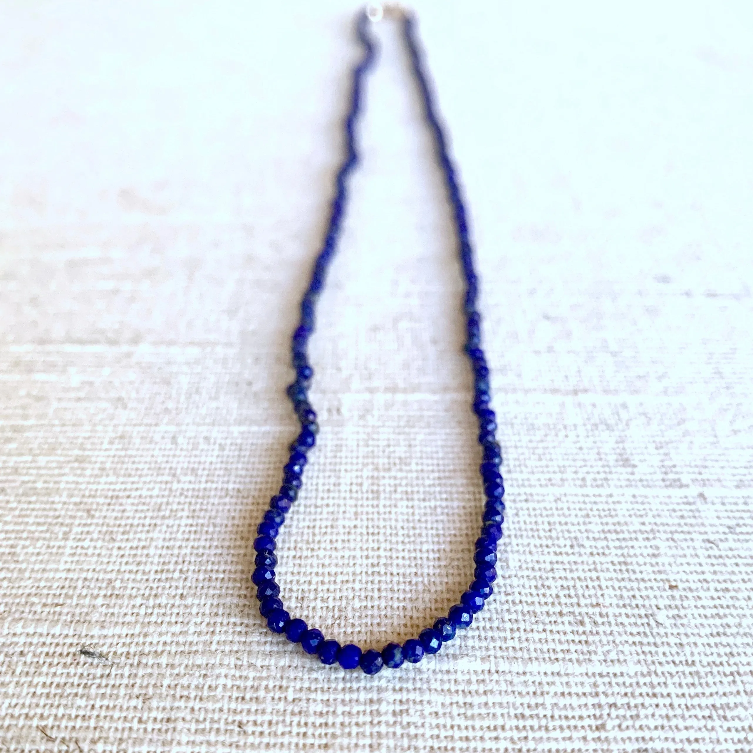 Lapis Lazuli Simple Choker