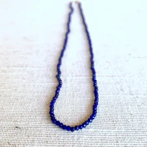 Lapis Lazuli Simple Choker