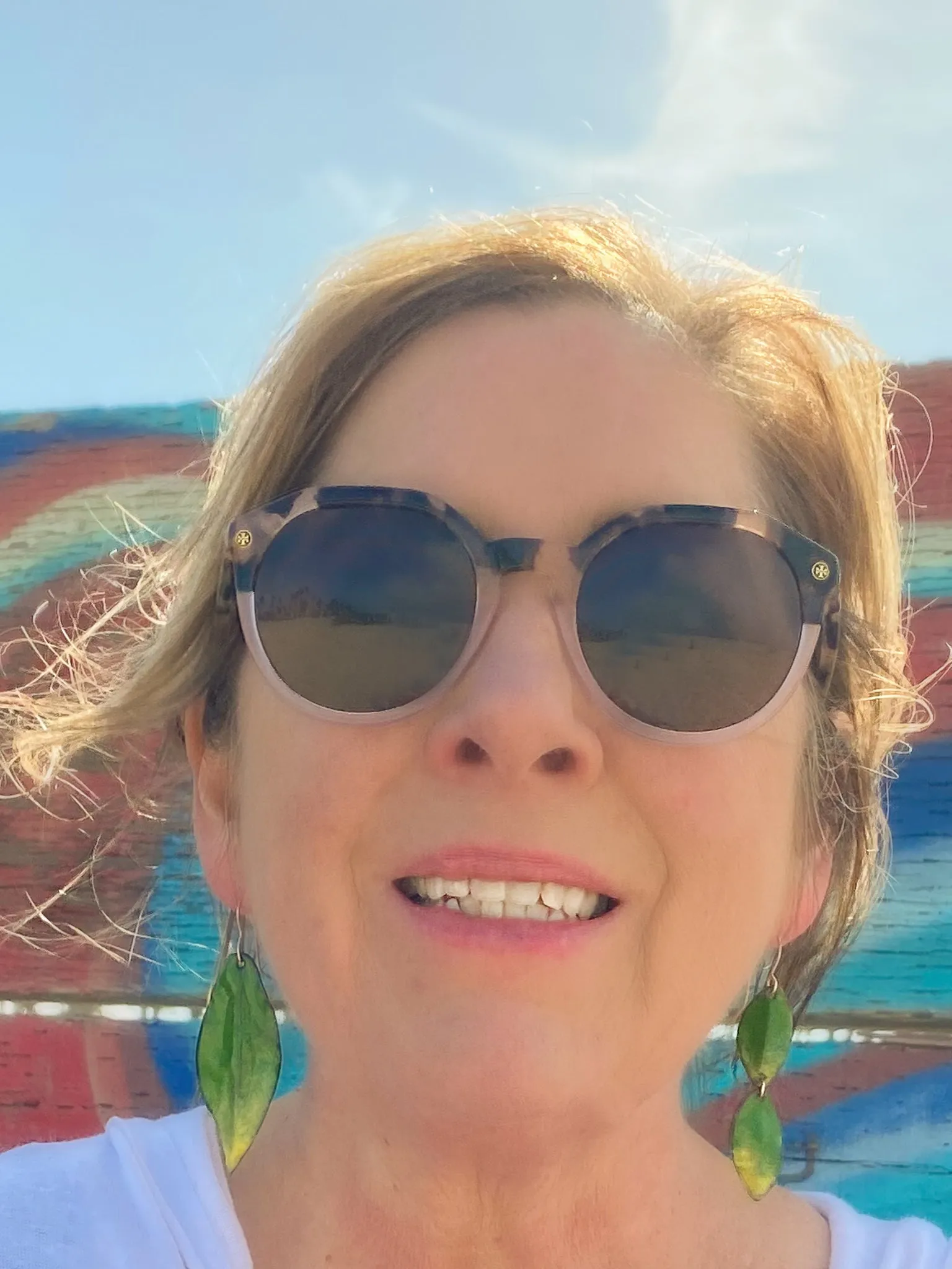 Leafra Earrings--Asymmetrical