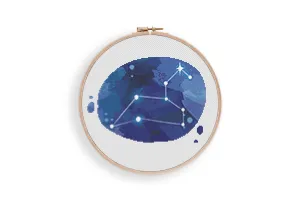 Leo Zodiac Cross Stitch Pattern #1149