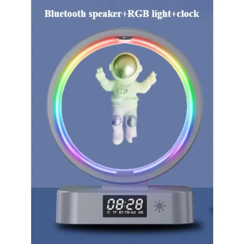 Levitation Astronaut Light Bluetooth Speaker Outdoor Wireless Phone Charger Bass Cannon Portable Speaker