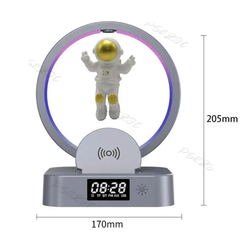Levitation Astronaut Light Bluetooth Speaker Outdoor Wireless Phone Charger Bass Cannon Portable Speaker