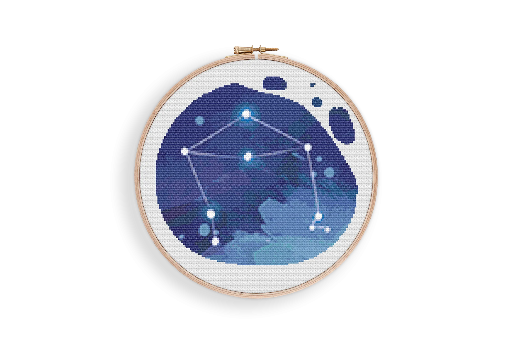 Libra Zodiac Cross Stitch Pattern #1124