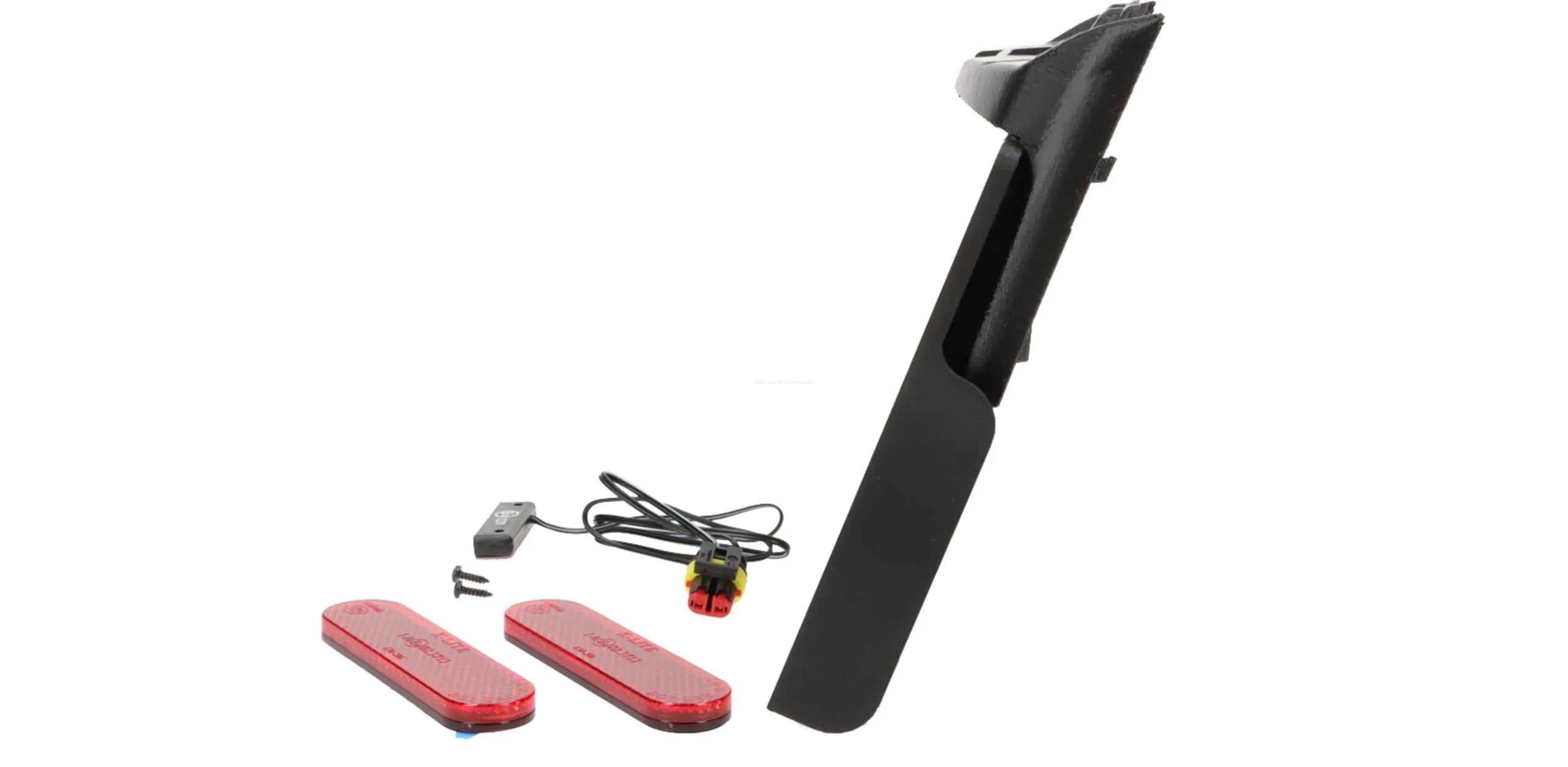 License Plate Holder and License Plate Light MOTO NOSTRA Unpainted | Vespa GTS 125-300cc