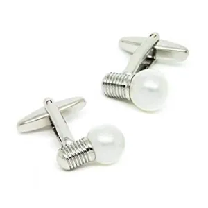 Light Bulb Electrician Cufflinks