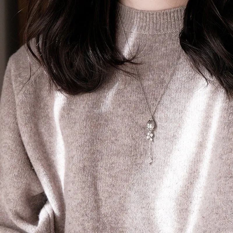 Lily of the Valley Necklace in Gold