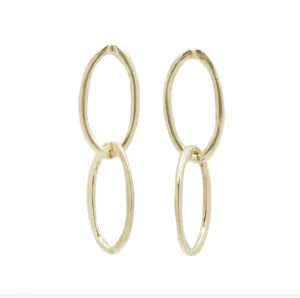 link earrings