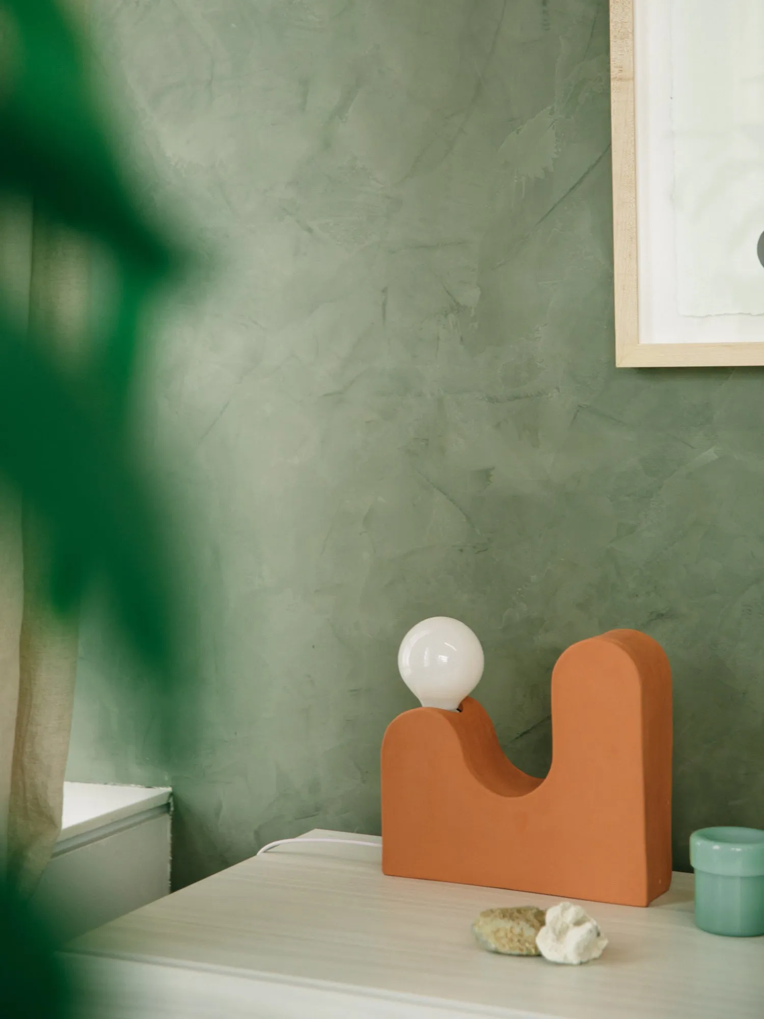 Little Hills Table Lamp, Terracotta