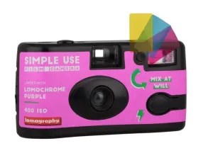 Lomography 35mm Simple-Use Camera - LomoChrome Purple Film