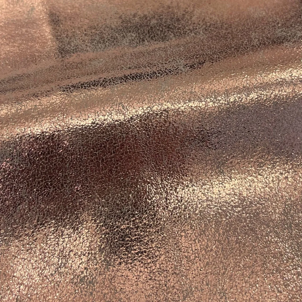 Londarina Metallic Foil Cow Suede | 2 Week Lead Time