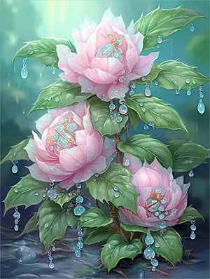 Lotus Paint By Numbers Kits UK MJ2646