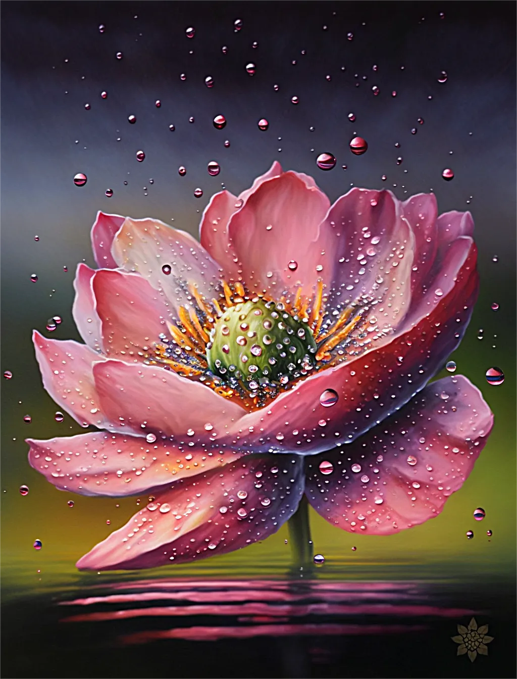 Lotus Paint By Numbers Kits UK MJ2650