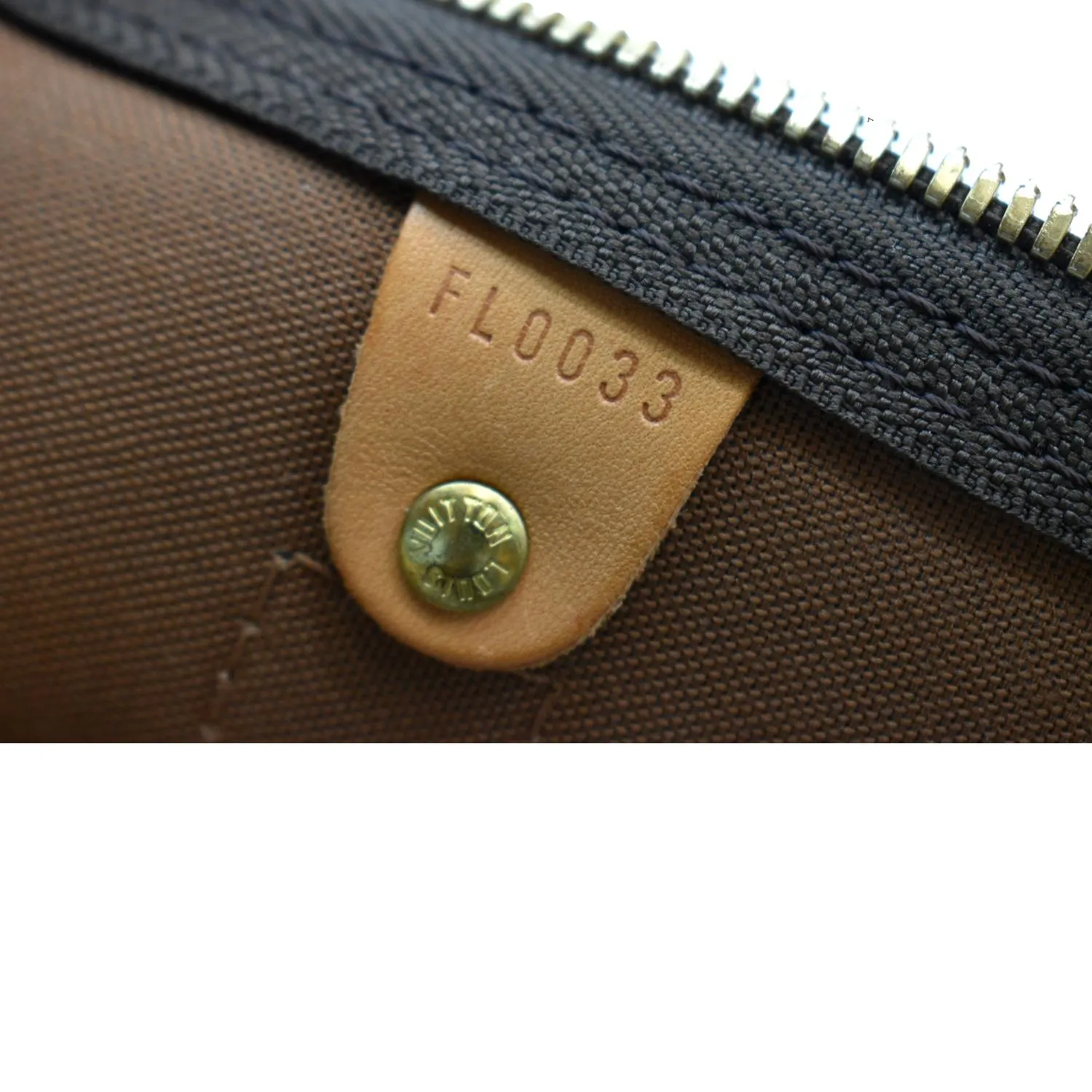 LOUIS VUITTON Keepall 55 Monogram Canvas Travel Bag Brown