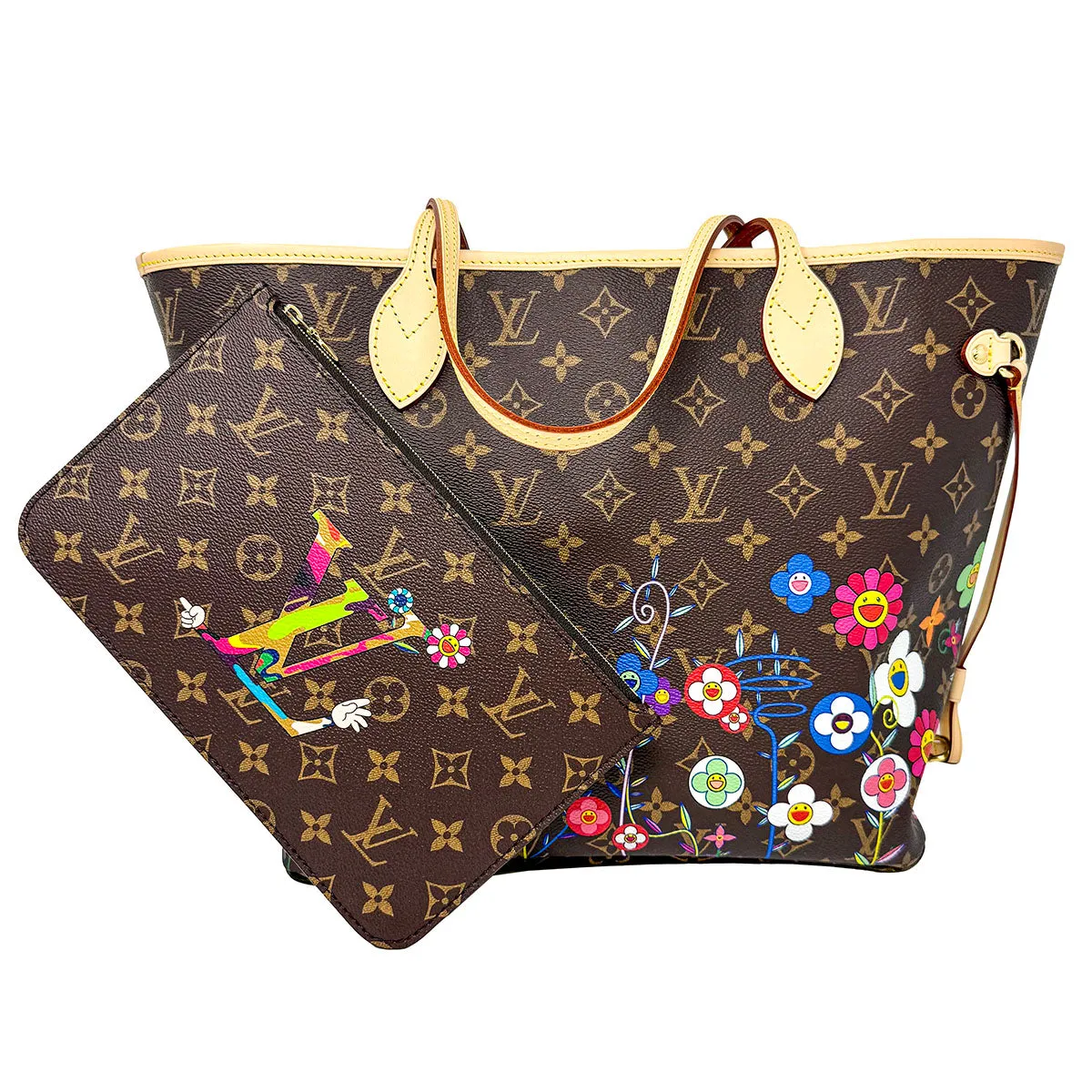 Louis Vuitton Neverfull Murakami Collection