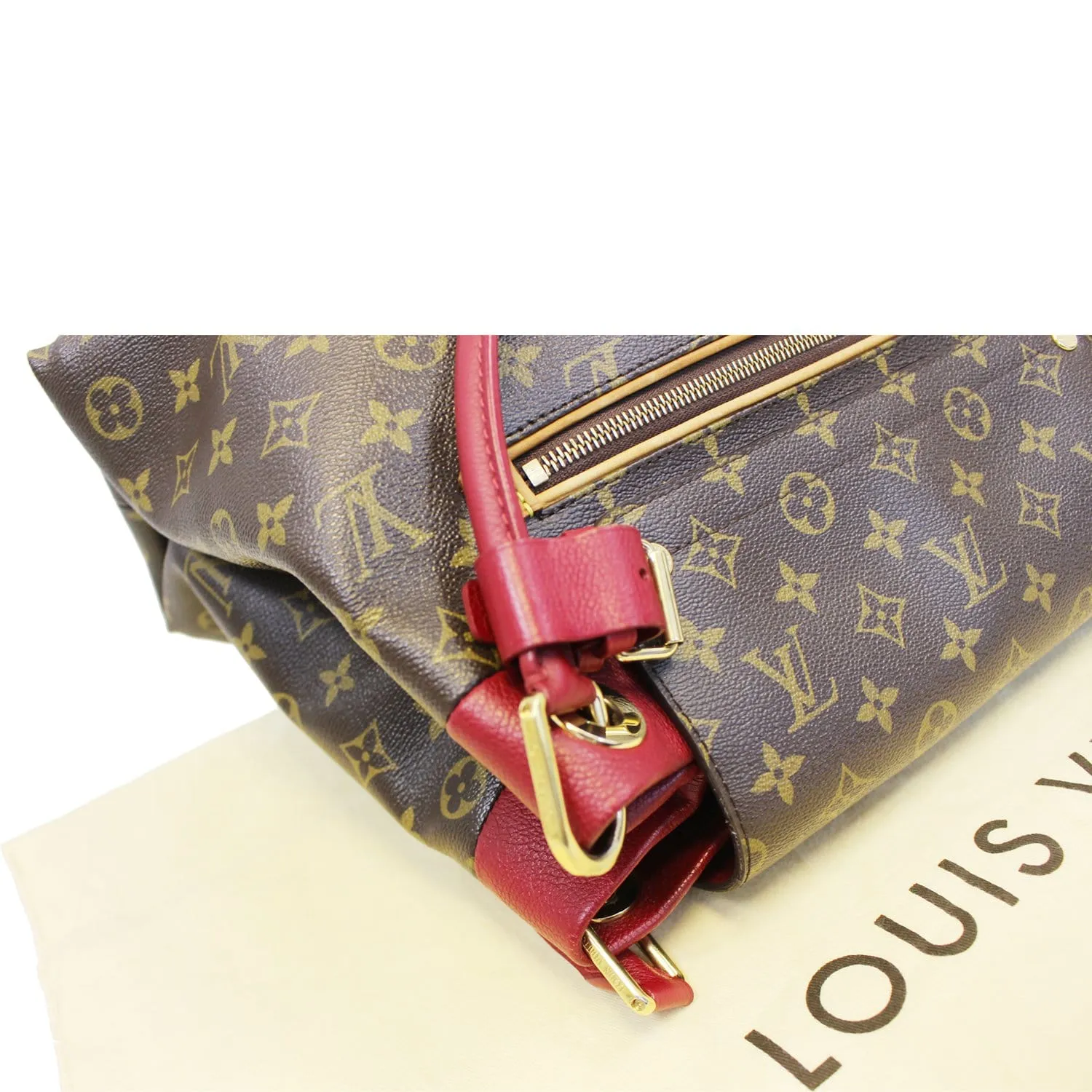 LOUIS VUITTON Olympe Aurore Monogram Canvas Satchel Shoulder Bag - 20% OFF