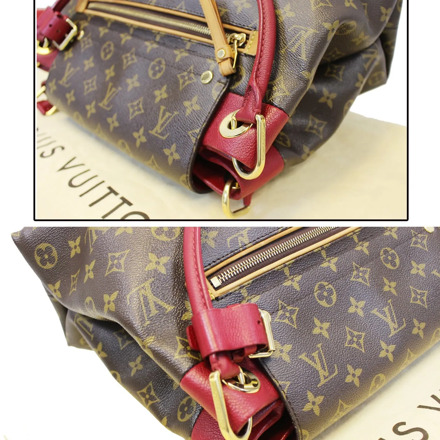 LOUIS VUITTON Olympe Aurore Monogram Canvas Satchel Shoulder Bag - 20% OFF