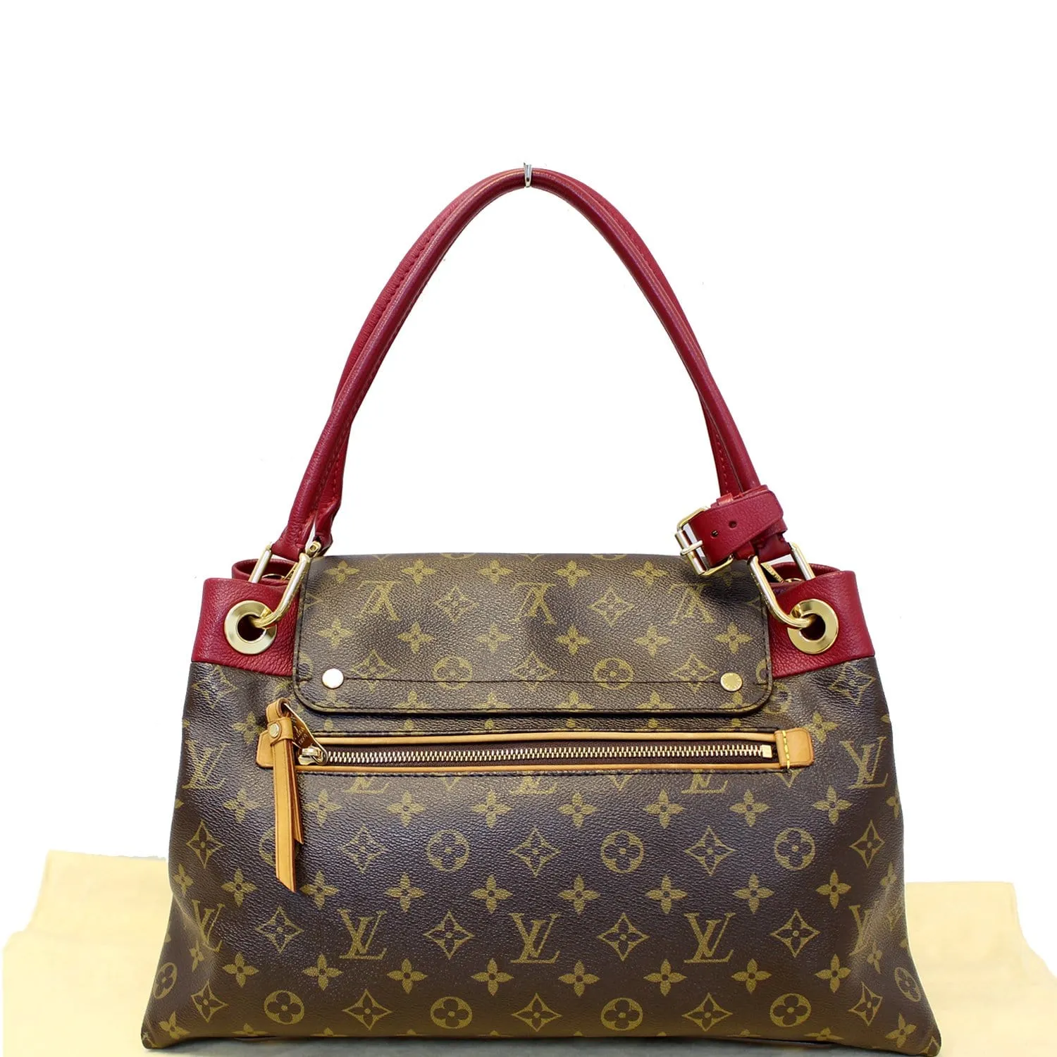 LOUIS VUITTON Olympe Aurore Monogram Canvas Satchel Shoulder Bag - 20% OFF
