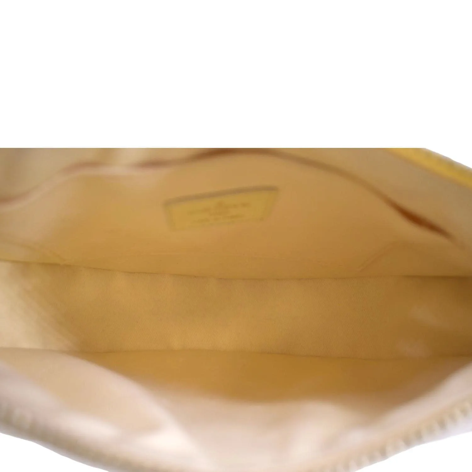 LOUIS VUITTON Over The Moon Bubblegram Calf Leather Crossbody Bag Banana Yellow