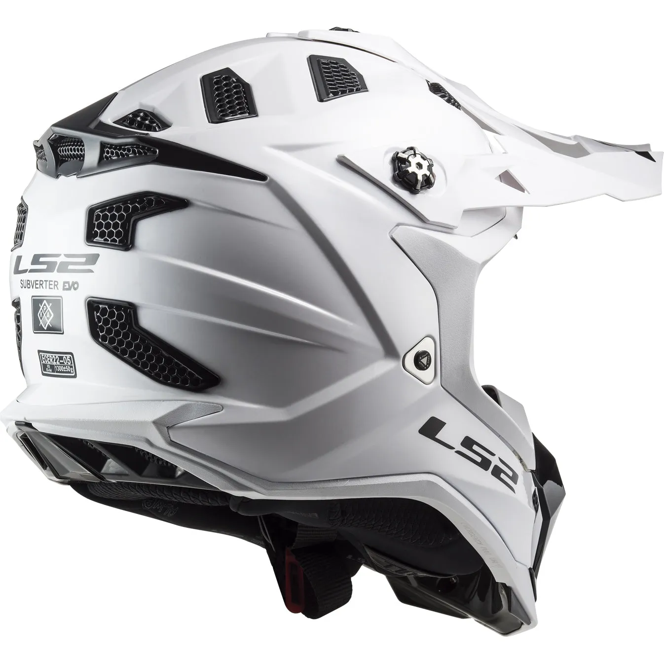 LS2 Helmets Subverter EVO Solid Motorcycle Off Road Helmet