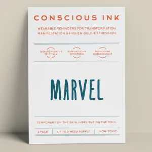 Marvel Manifestation Tattoo