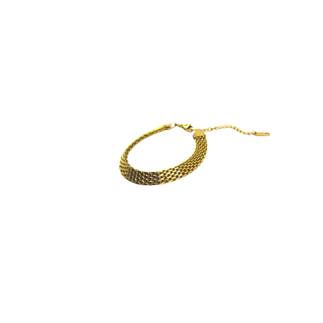 Maryam Gold Mesh Bracelet