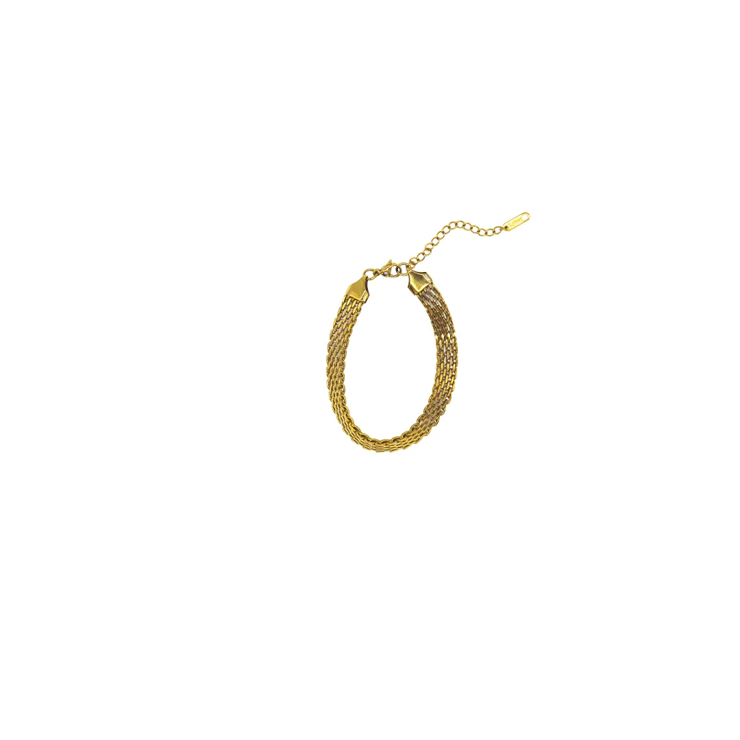 Maryam Gold Mesh Bracelet
