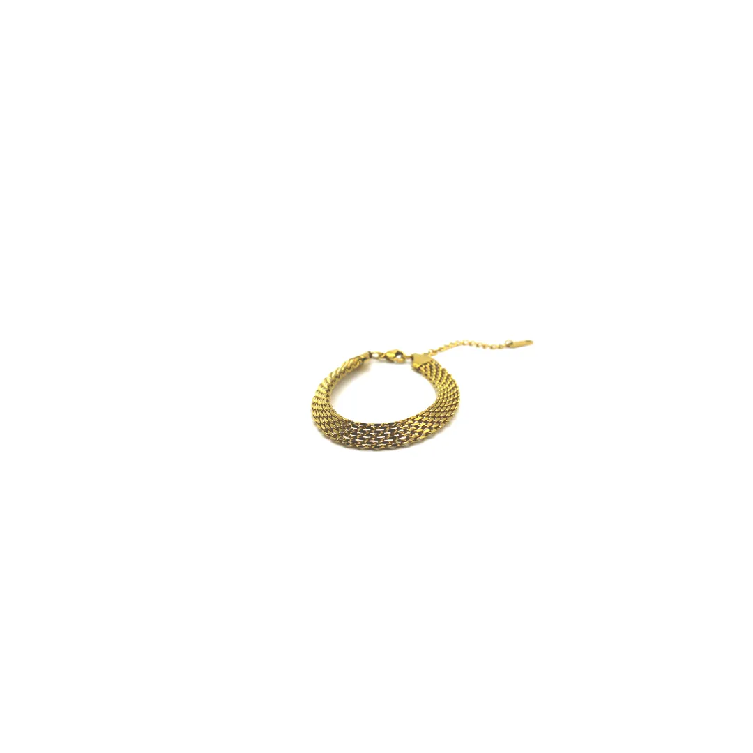 Maryam Gold Mesh Bracelet