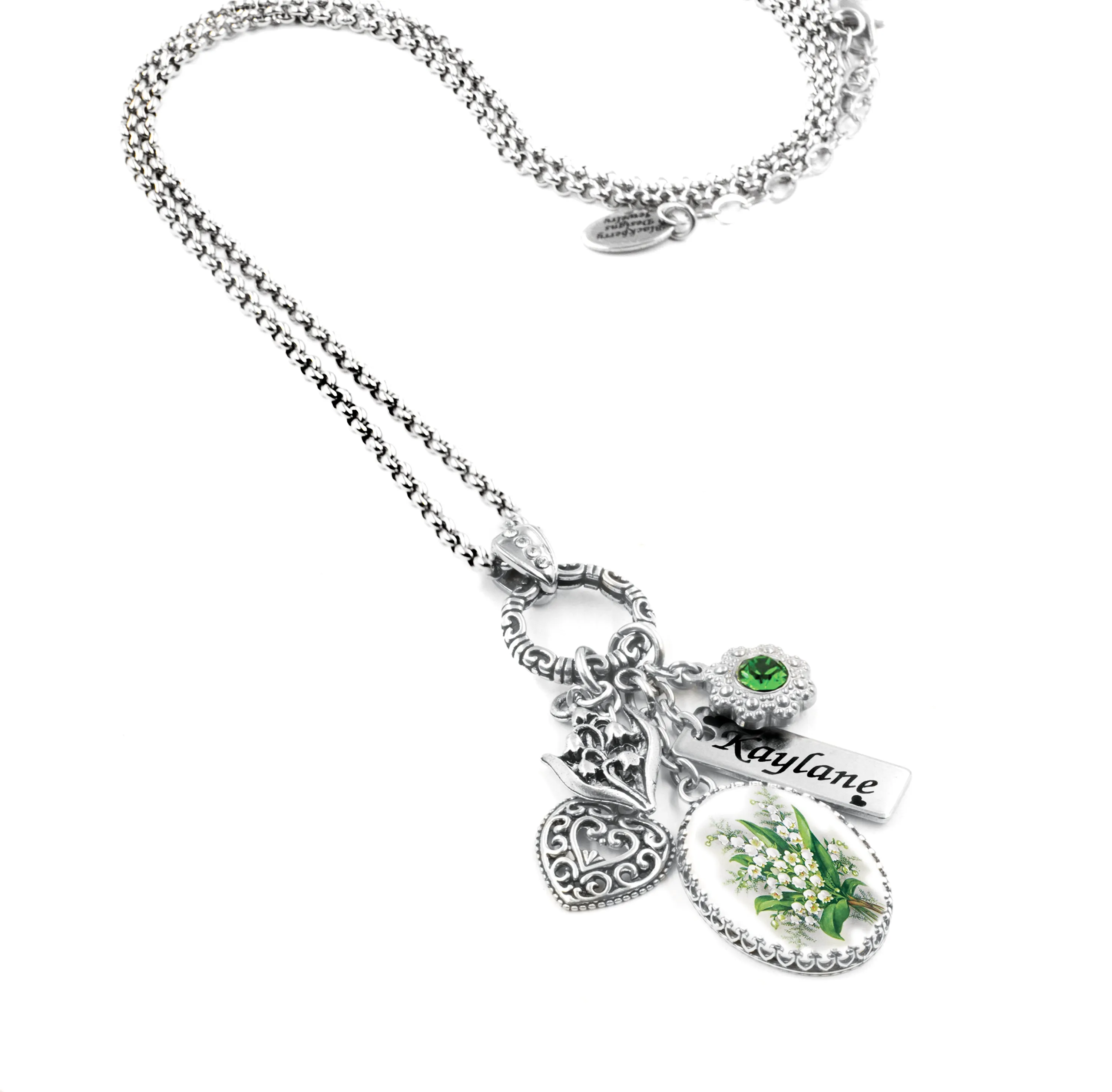 May Birthday Flower Necklace