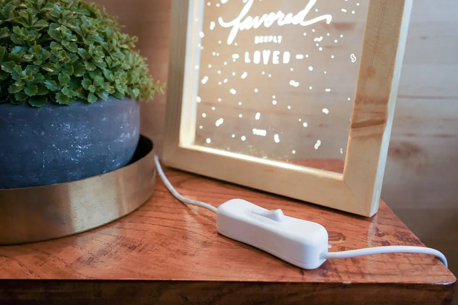 May God Bless This Home {Night Light}