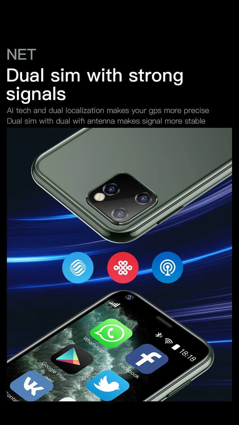 Mini Phone Smart Android Phone 
