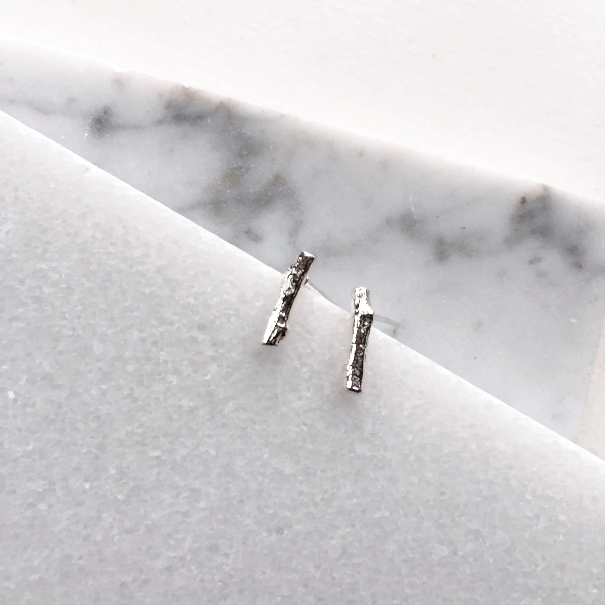 Mini Twig Post Earrings