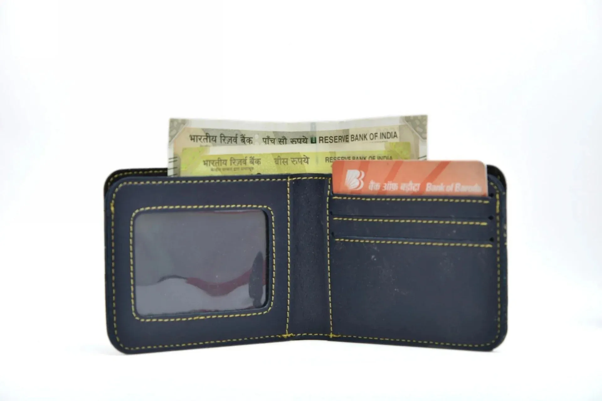 Minimal clutch & Men's Wallet & Personalised Couple Rainbow Classic WaterBottle - Royal Blue