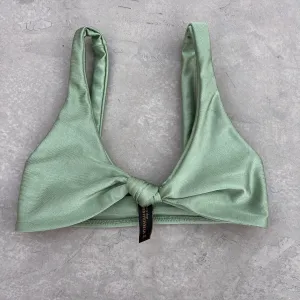 Minted Elegance Cassia Bikini Top